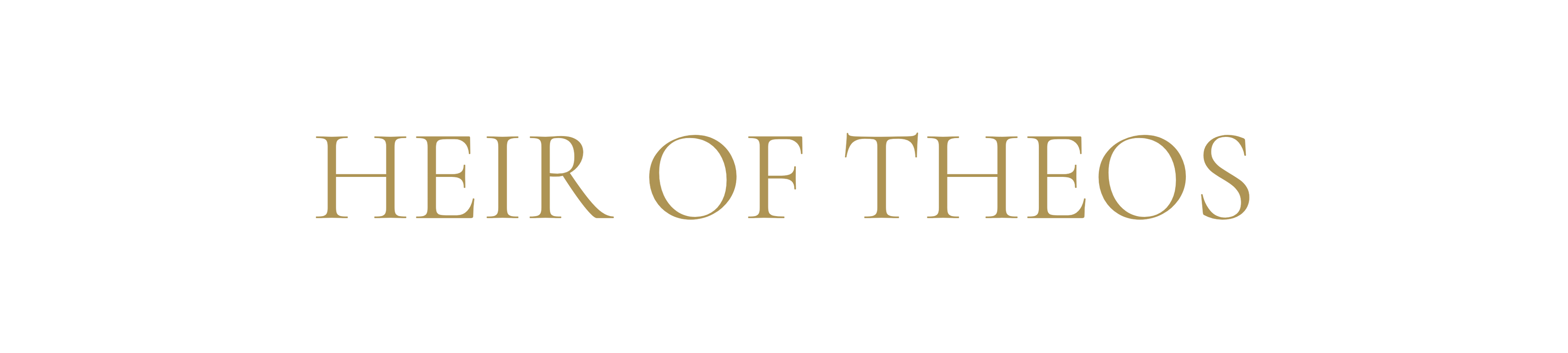 HEIR OF THEOS
